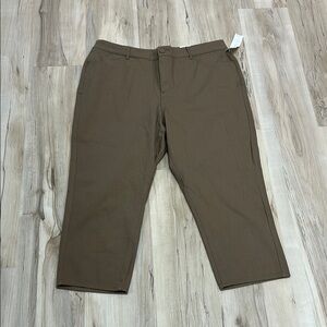 Coldwater Creek Brown Capris